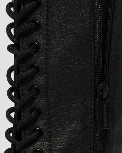 Botas Altas Dr Martens 1b60 Virginia Cuero Knee Para Mujer DR2549N